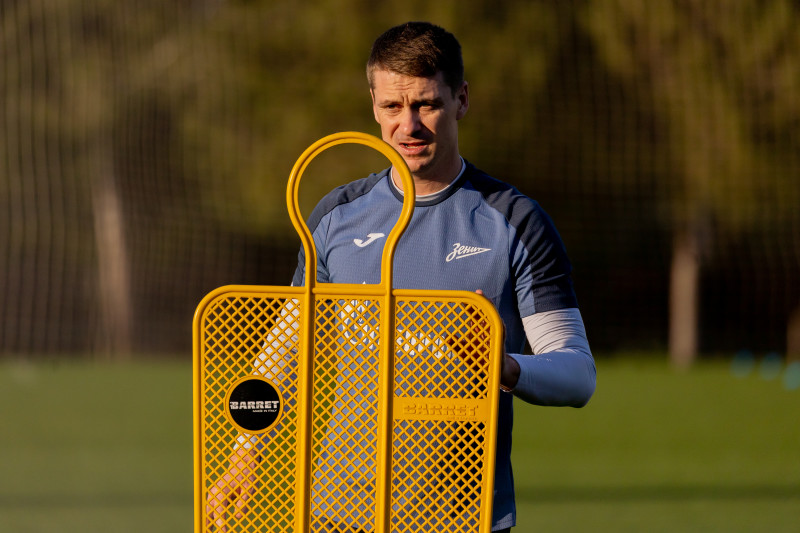 Зимний учебно-тренировочный сбор «Зенита»-2 в Турции: 16 февраля, вечерняя тренировка