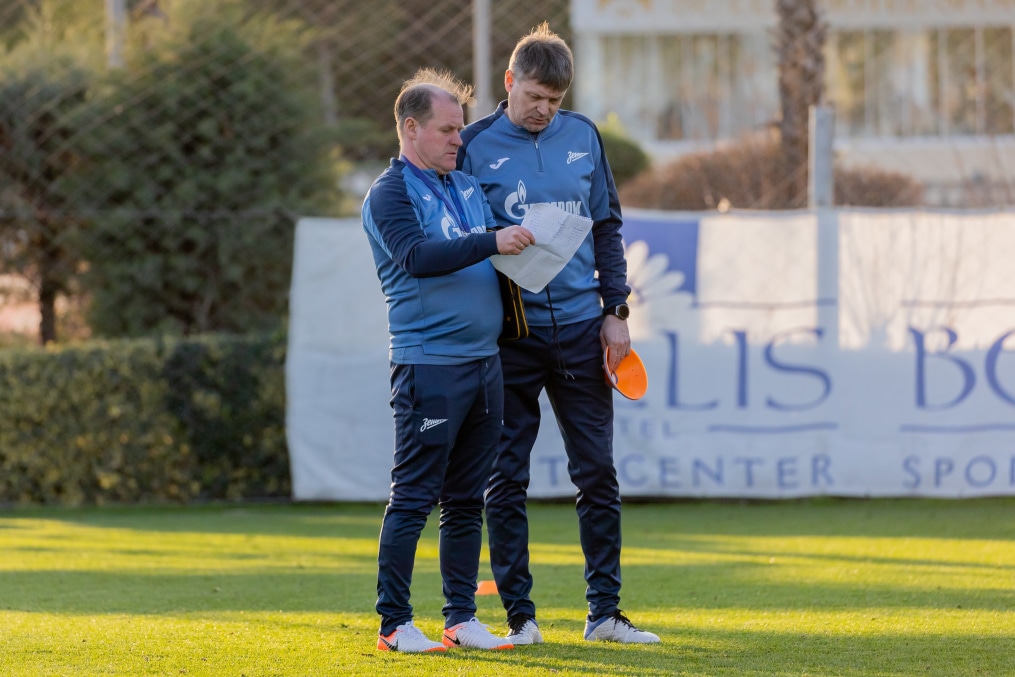 Зимний учебно-тренировочный сбор «Зенита»-2 в Турции: 16 февраля, вечерняя тренировка