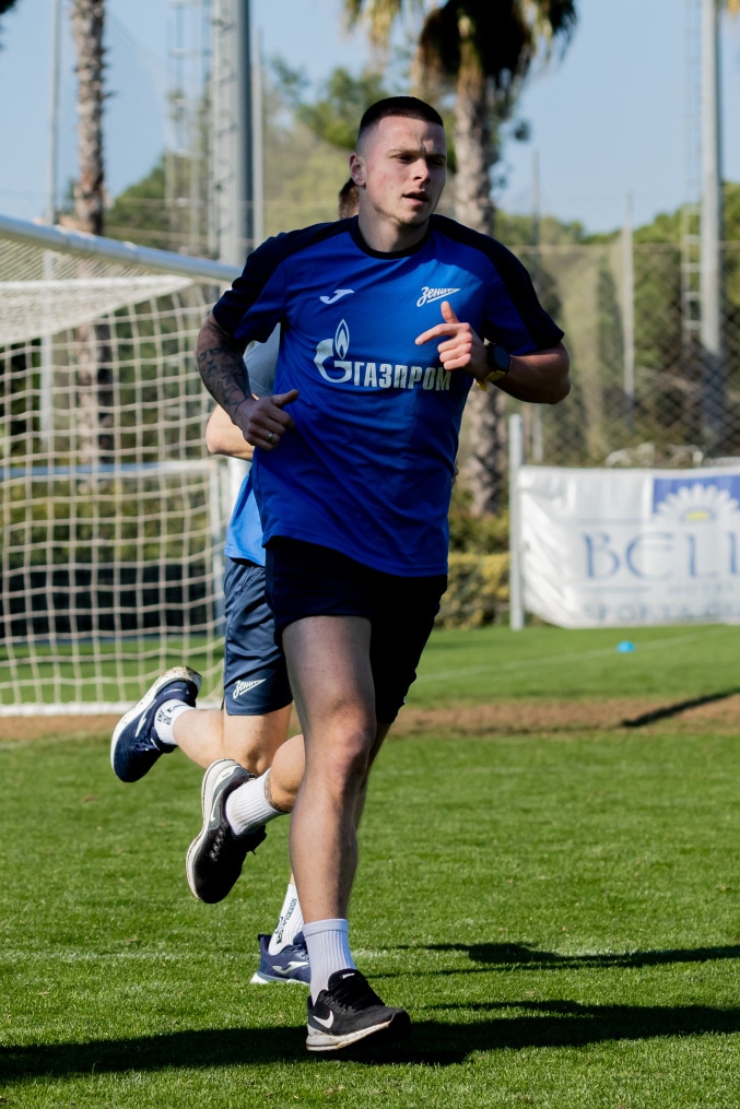 Зимний учебно-тренировочный сбор «Зенита»-2 в Турции: 17 февраля, утренняя тренировка