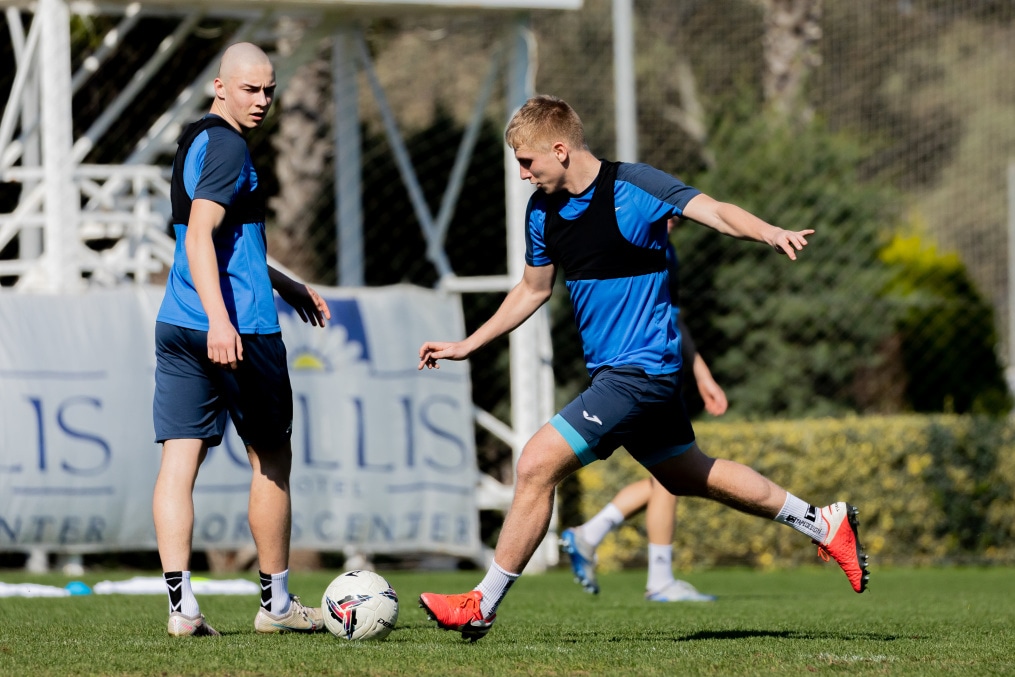 Зимний учебно-тренировочный сбор «Зенита»-2 в Турции: 17 февраля, утренняя тренировка