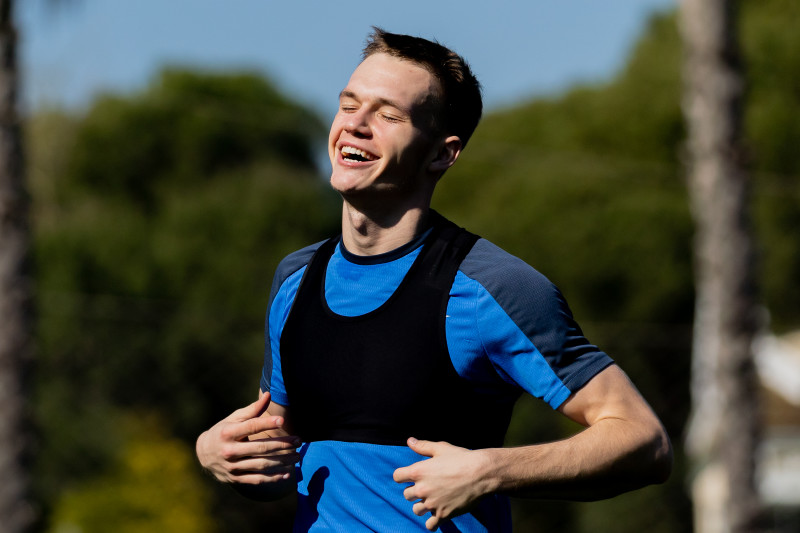 Зимний учебно-тренировочный сбор «Зенита»-2 в Турции: 17 февраля, утренняя тренировка
