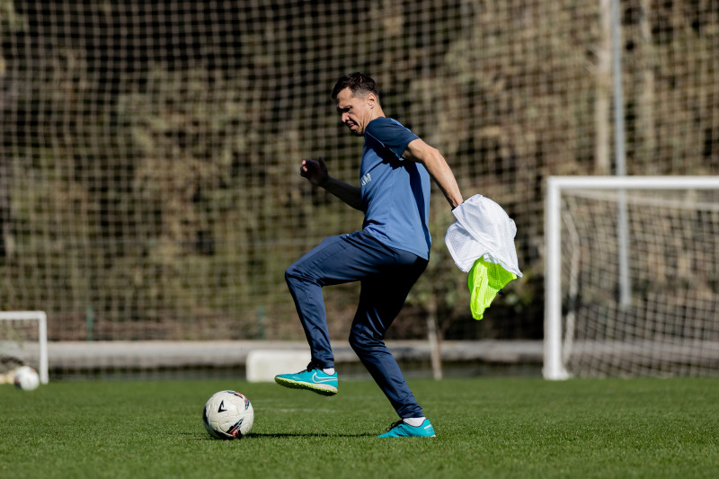 Зимний учебно-тренировочный сбор «Зенита»-2 в Турции: 17 февраля, утренняя тренировка