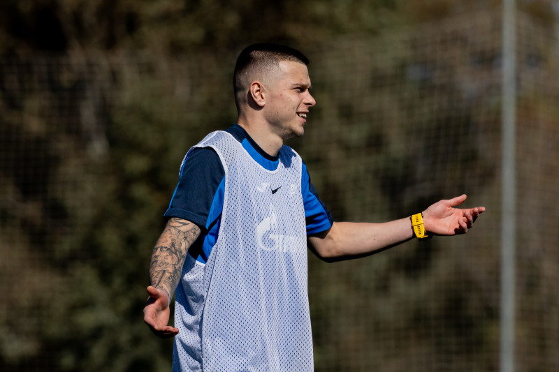 Зимний учебно-тренировочный сбор «Зенита»-2 в Турции: 17 февраля, утренняя тренировка