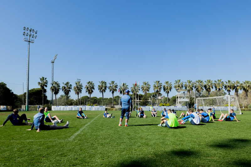 Зимний учебно-тренировочный сбор «Зенита»-2 в Турции: 17 февраля, утренняя тренировка