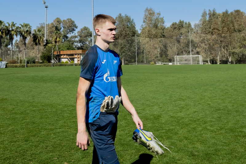 Зимний учебно-тренировочный сбор «Зенита»-2 в Турции: 17 февраля, утренняя тренировка