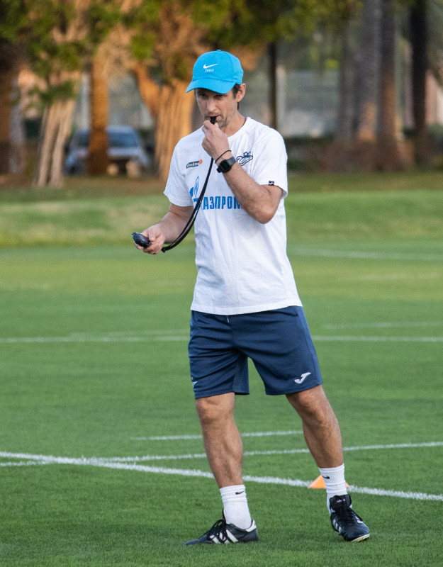 Третьи «Газпром» — тренировочные сборы  в Абу-Даби: 17 февраля, вечерняя тренировка