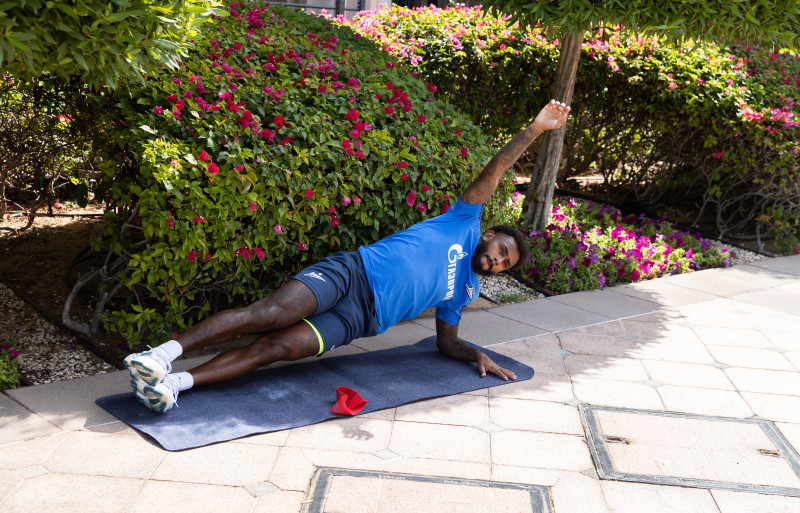 Третьи «Газпром» — тренировочные сборы  в Абу-Даби: 18 февраля, утренняя тренировка