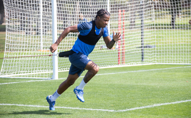 Третьи «Газпром» — тренировочные сборы  в Абу-Даби: 18 февраля, утренняя тренировка