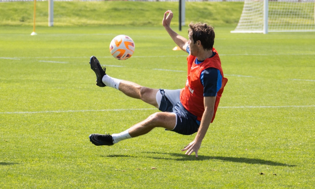 Третьи «Газпром» — тренировочные сборы  в Абу-Даби: 18 февраля, утренняя тренировка