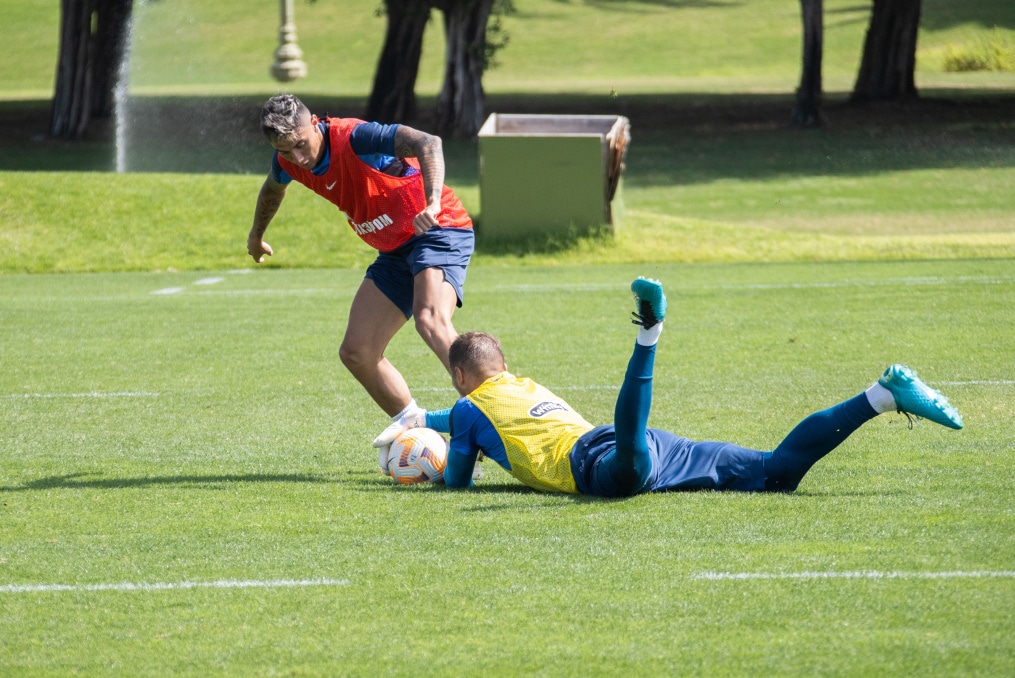 Третьи «Газпром» — тренировочные сборы  в Абу-Даби: 18 февраля, утренняя тренировка