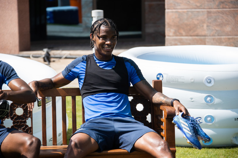 Третьи «Газпром» — тренировочные сборы  в Абу-Даби: 18 февраля, утренняя тренировка