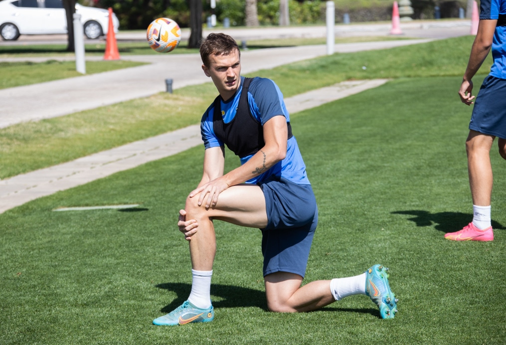 Третьи «Газпром» — тренировочные сборы  в Абу-Даби: 19 февраля, утренняя тренировка