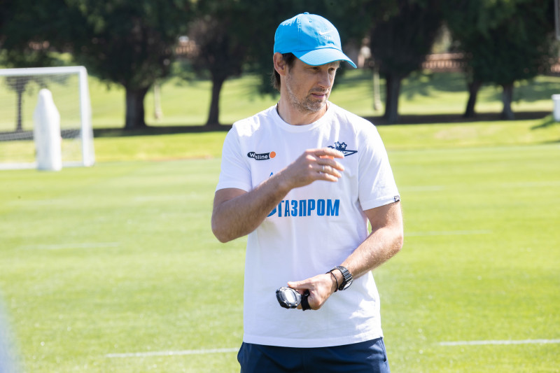 Третьи «Газпром» — тренировочные сборы  в Абу-Даби: 19 февраля, утренняя тренировка