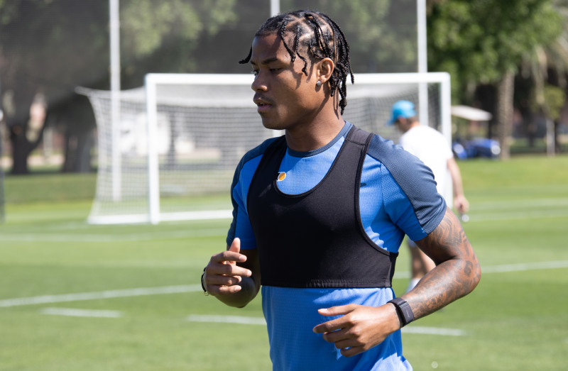 Третьи «Газпром» — тренировочные сборы  в Абу-Даби: 19 февраля, утренняя тренировка