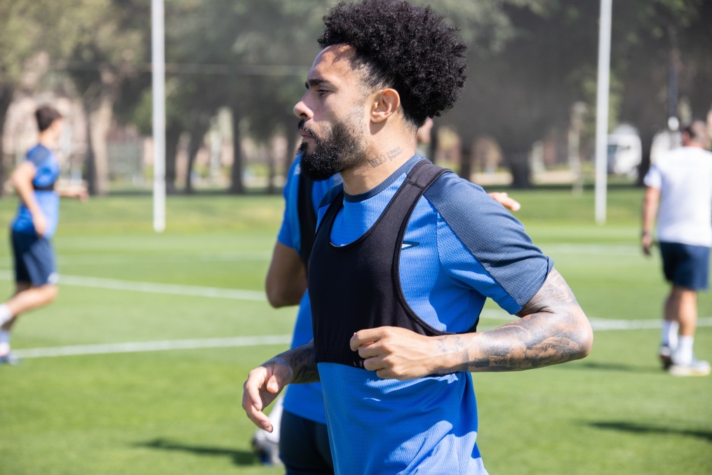 Третьи «Газпром» — тренировочные сборы  в Абу-Даби: 19 февраля, утренняя тренировка