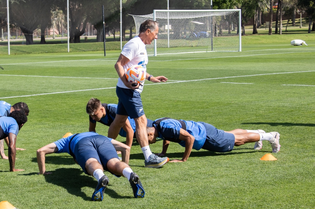 Третьи «Газпром» — тренировочные сборы  в Абу-Даби: 19 февраля, утренняя тренировка