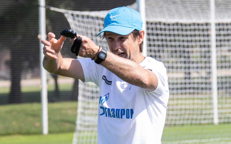 Третьи «Газпром» — тренировочные сборы  в Абу-Даби: 19 февраля, утренняя тренировка