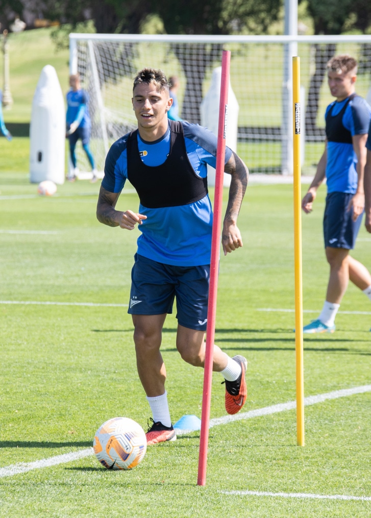 Третьи «Газпром» — тренировочные сборы  в Абу-Даби: 19 февраля, утренняя тренировка