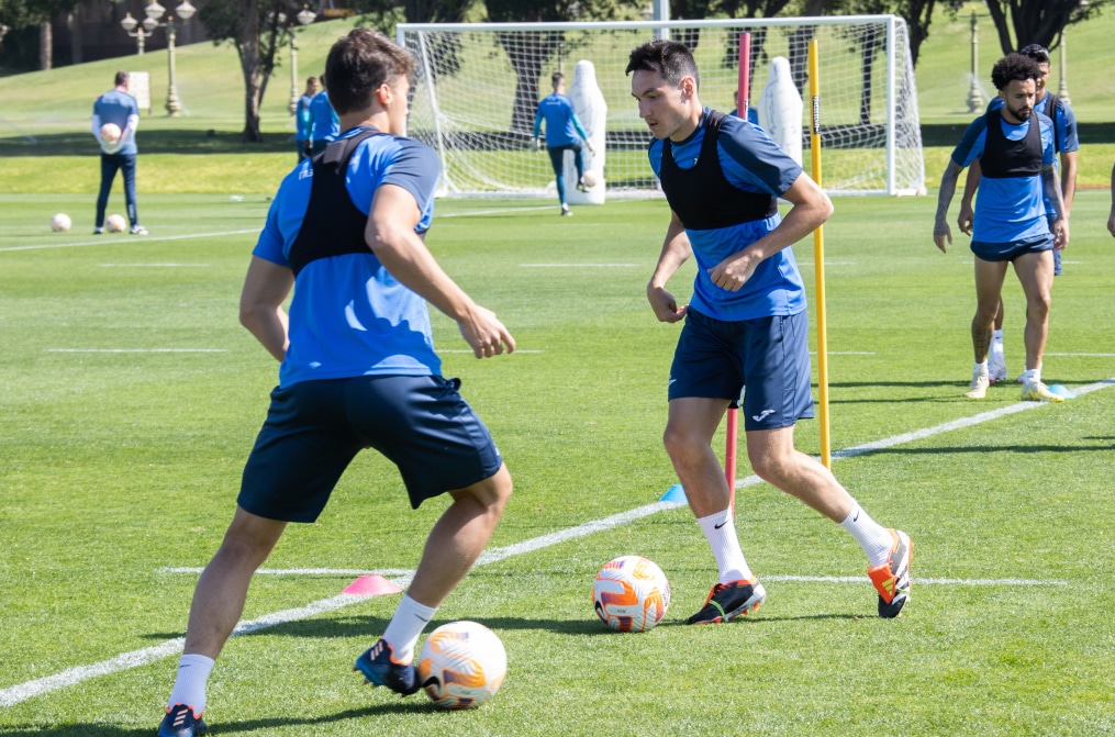 Третьи «Газпром» — тренировочные сборы  в Абу-Даби: 19 февраля, утренняя тренировка