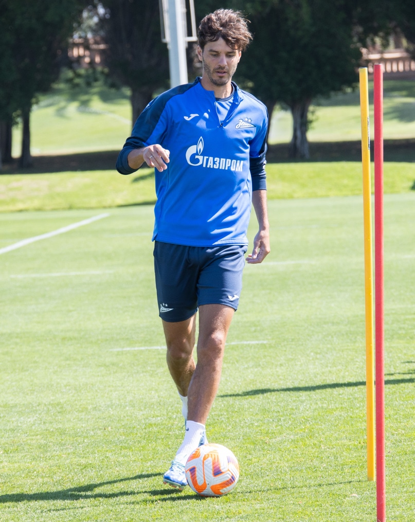 Третьи «Газпром» — тренировочные сборы  в Абу-Даби: 19 февраля, утренняя тренировка