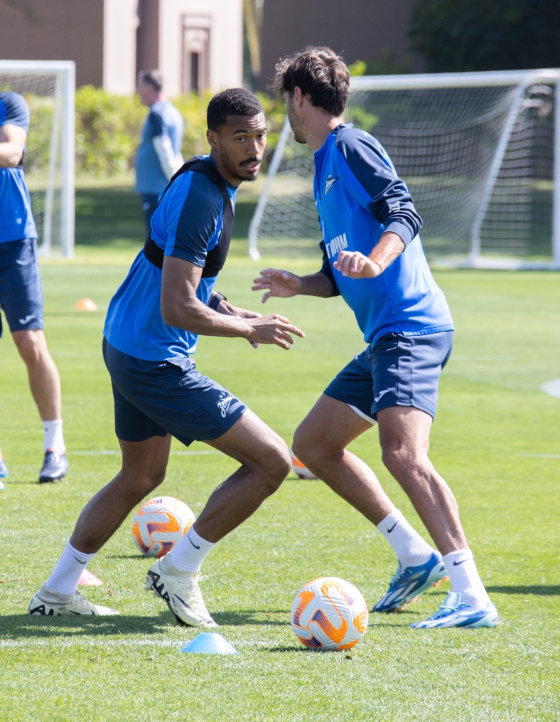 Третьи «Газпром» — тренировочные сборы  в Абу-Даби: 19 февраля, утренняя тренировка