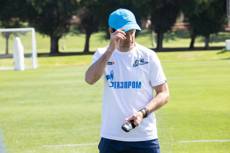 Третьи «Газпром» — тренировочные сборы  в Абу-Даби: 19 февраля, утренняя тренировка