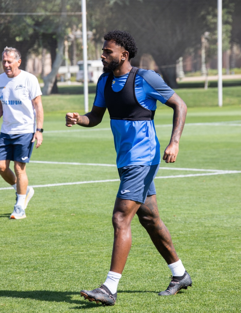 Третьи «Газпром» — тренировочные сборы  в Абу-Даби: 19 февраля, утренняя тренировка