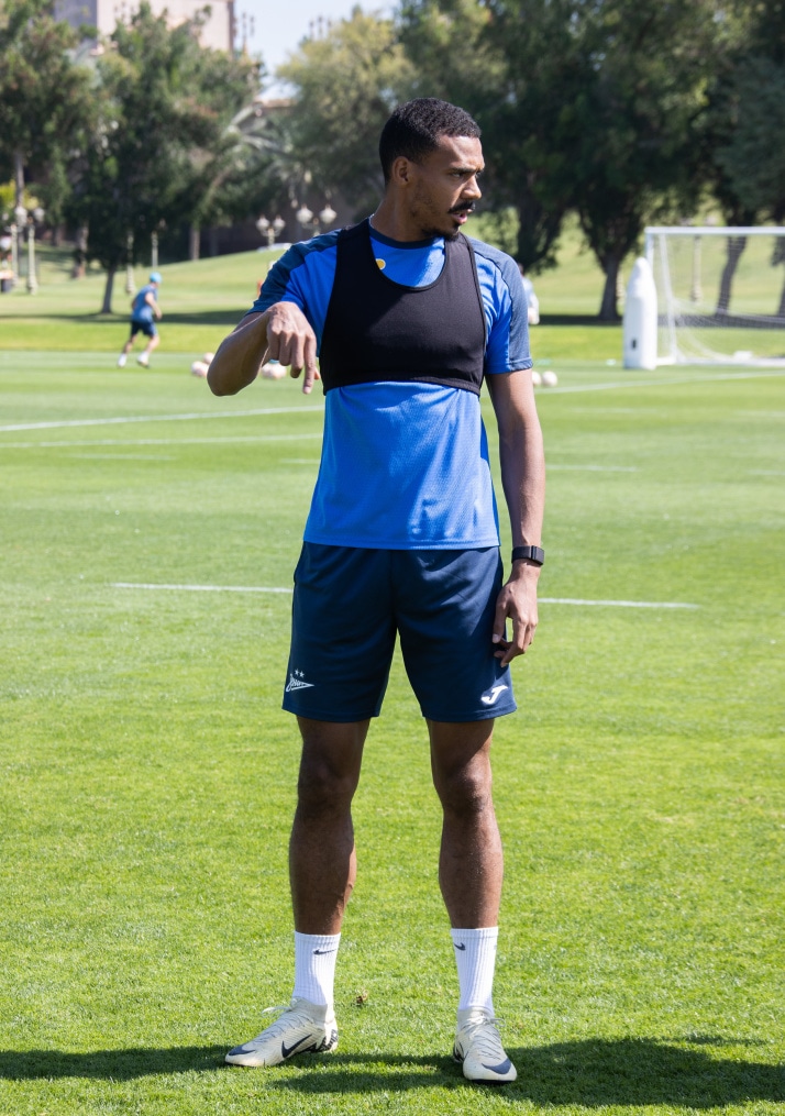 Третьи «Газпром» — тренировочные сборы  в Абу-Даби: 19 февраля, утренняя тренировка