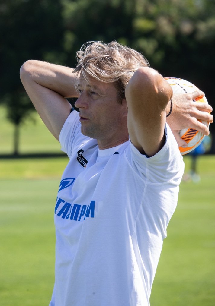 Третьи «Газпром» — тренировочные сборы  в Абу-Даби: 19 февраля, утренняя тренировка