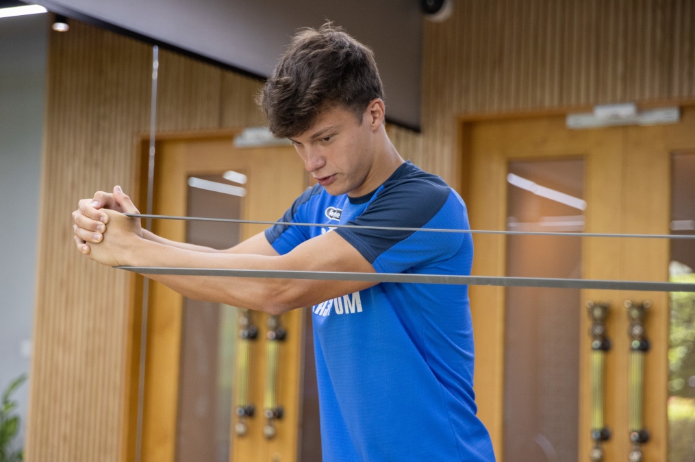 Третьи «Газпром» — тренировочные сборы  в Абу-Даби: 27 февраля, утренняя тренировка