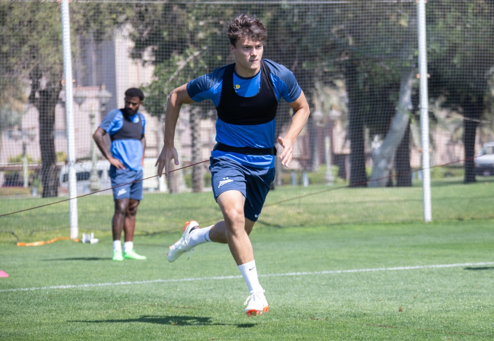 Третьи «Газпром» — тренировочные сборы  в Абу-Даби: 27 февраля, утренняя тренировка