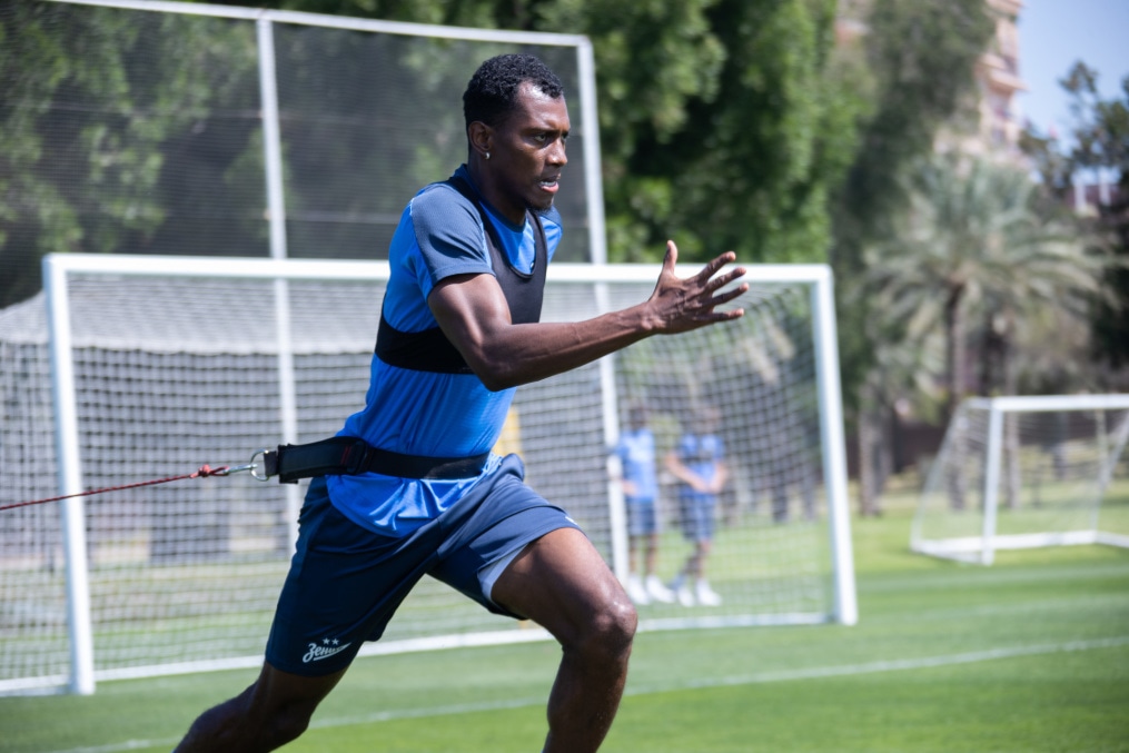 Третьи «Газпром» — тренировочные сборы  в Абу-Даби: 27 февраля, утренняя тренировка