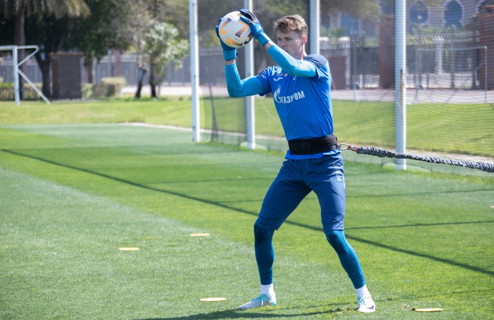 Третьи «Газпром» — тренировочные сборы  в Абу-Даби: 27 февраля, утренняя тренировка