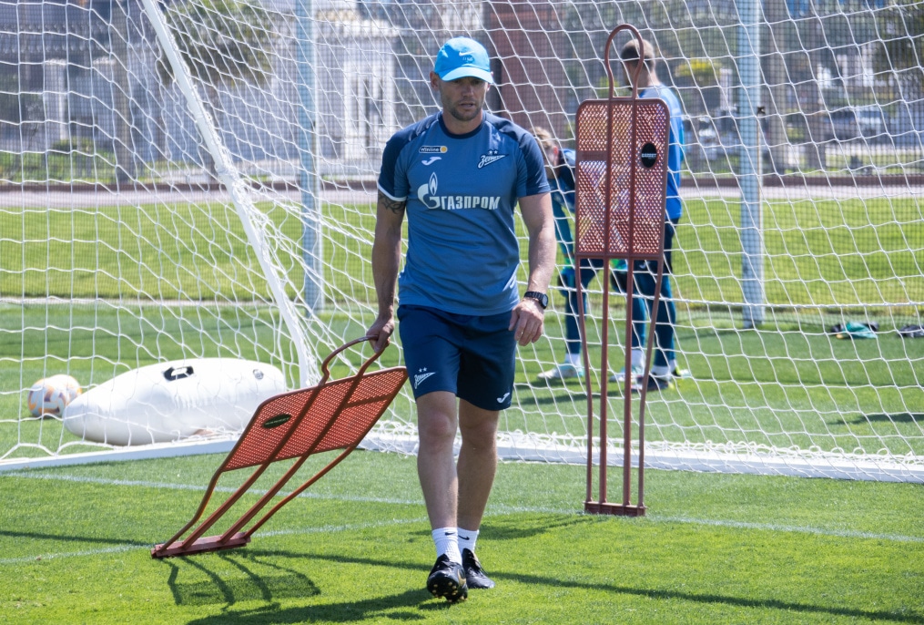 Третьи «Газпром» — тренировочные сборы  в Абу-Даби: 27 февраля, утренняя тренировка