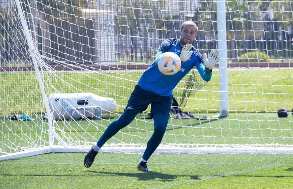 Третьи «Газпром» — тренировочные сборы  в Абу-Даби: 27 февраля, утренняя тренировка