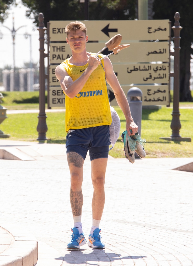 Третьи «Газпром» — тренировочные сборы  в Абу-Даби: 27 февраля, утренняя тренировка