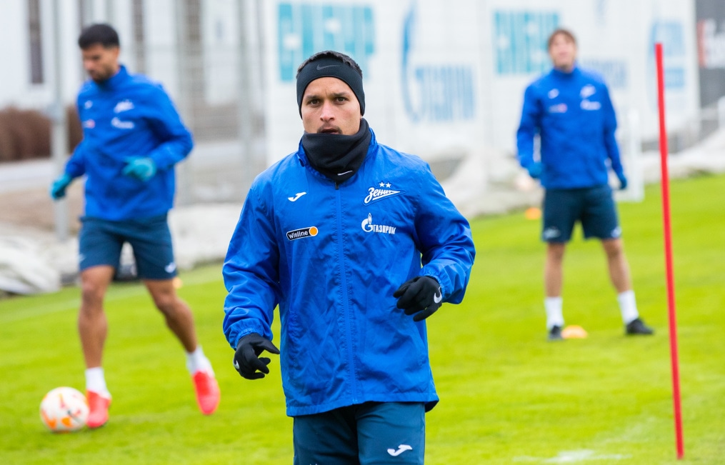 Открытая тренировка «Зенита» перед матчем с «Уралом»