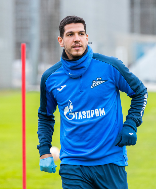 Открытая тренировка «Зенита» перед матчем с «Уралом»