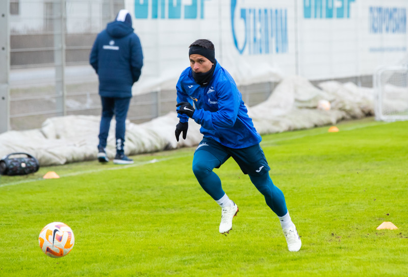 Открытая тренировка «Зенита» перед матчем с «Уралом»