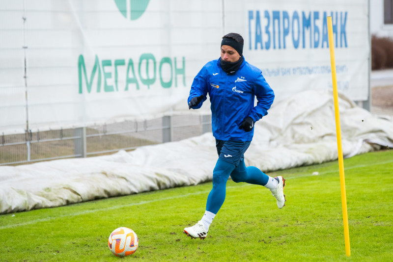 Открытая тренировка «Зенита» перед матчем с «Уралом»