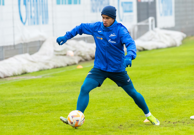 Открытая тренировка «Зенита» перед матчем с «Уралом»