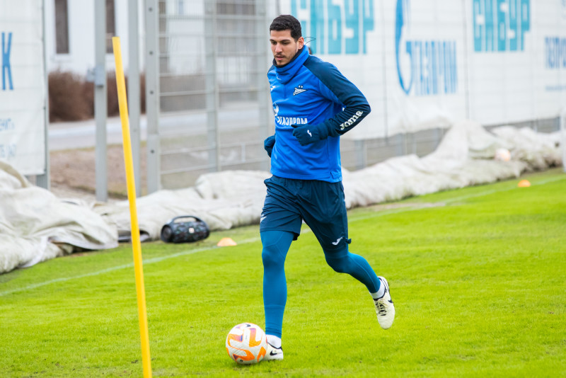 Открытая тренировка «Зенита» перед матчем с «Уралом»