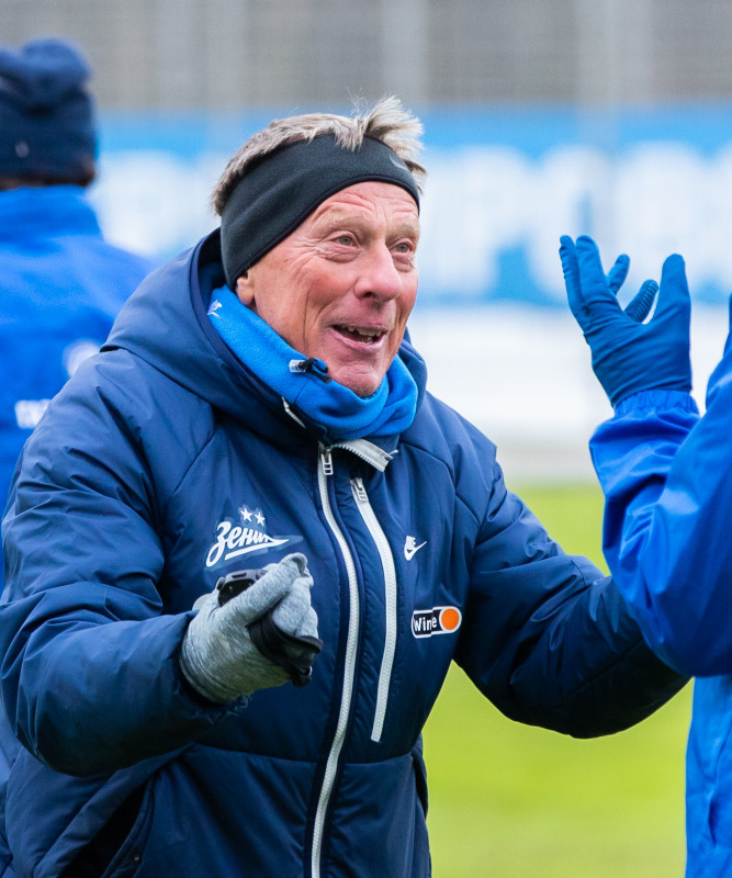 Открытая тренировка «Зенита» перед матчем с «Уралом»