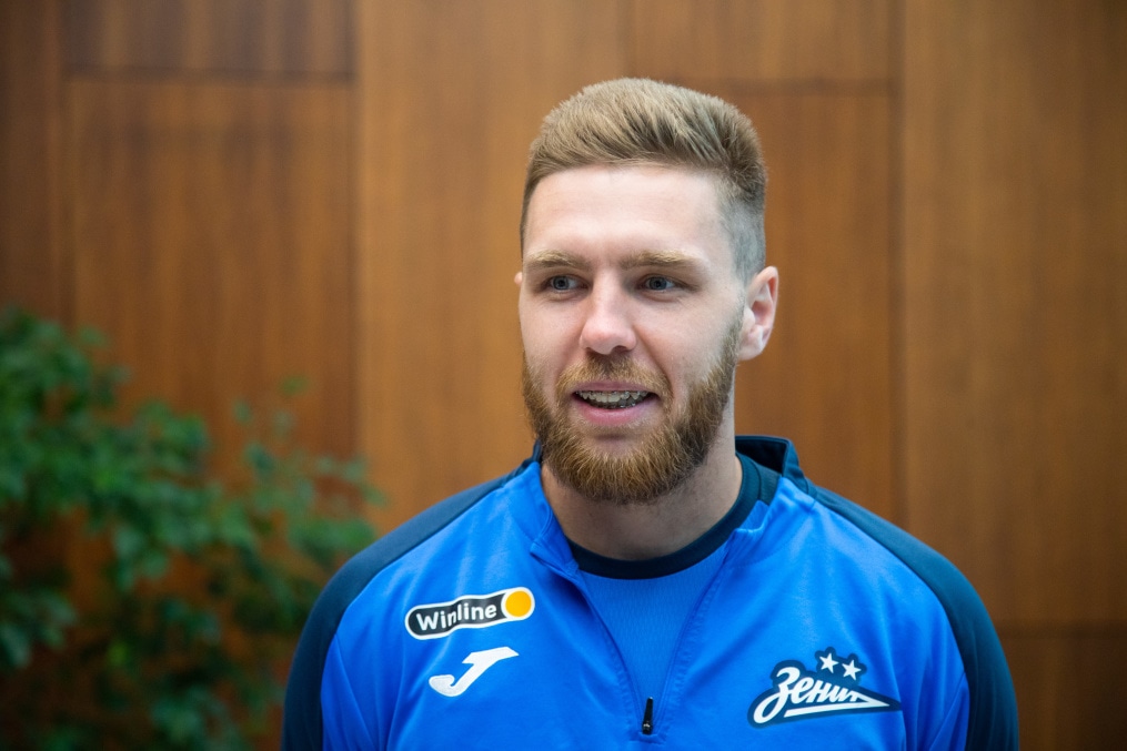 Иван Сергеев на пресс-брифинге перед матчем с «Уралом»