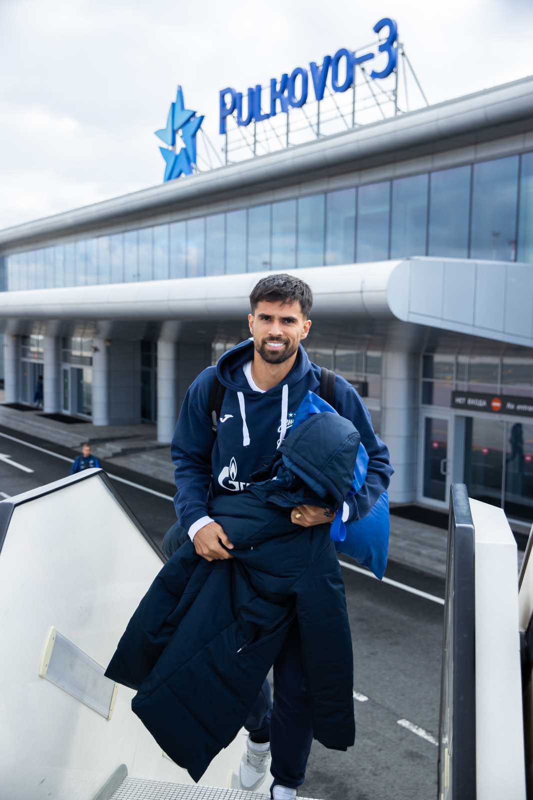 Вылет команды «Зенит» на матч с «Уралом»