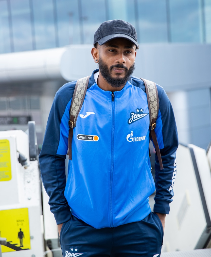 Вылет команды «Зенит» на матч с «Уралом»