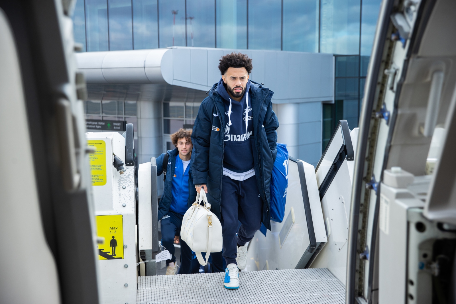 Вылет команды «Зенит» на матч с «Уралом»