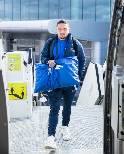 Вылет команды «Зенит» на матч с «Уралом»