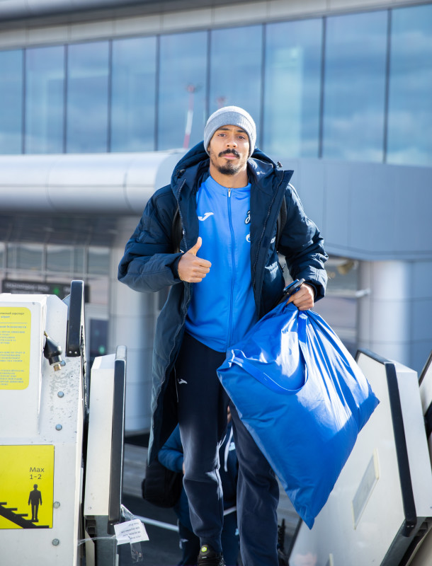 Вылет команды «Зенит» на матч с «Уралом»