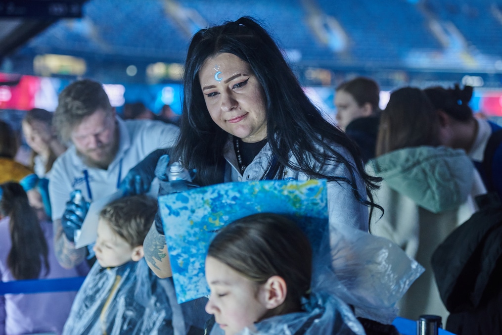 Фан-променад перед матчем «Зенит» — «Динамо»